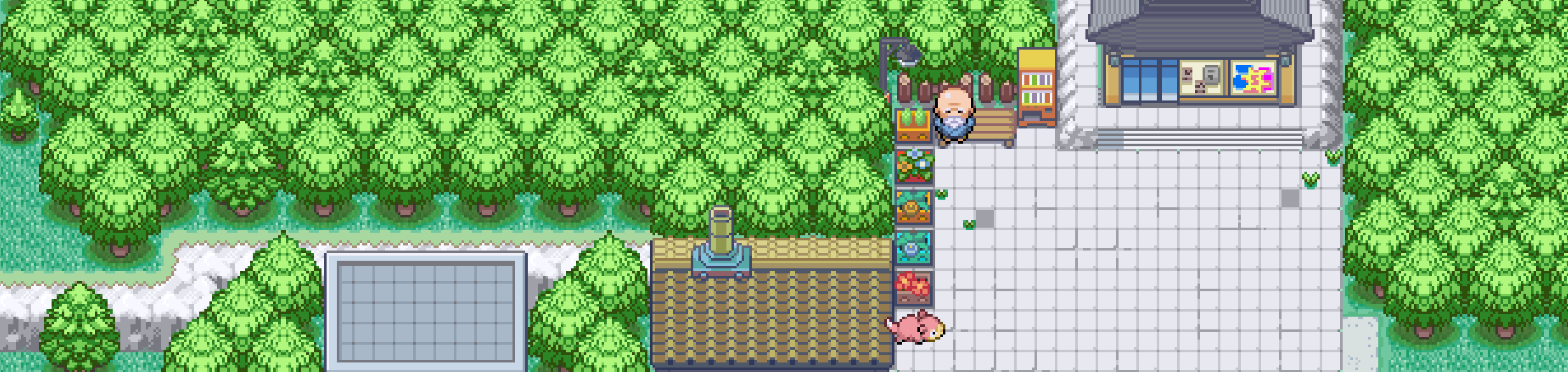 PokéForce game world